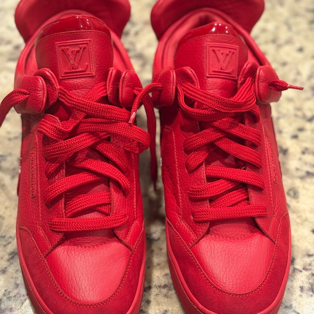 Kanye West x Louis Vuitton Men's Jasper Yeezy Leather Sneaker